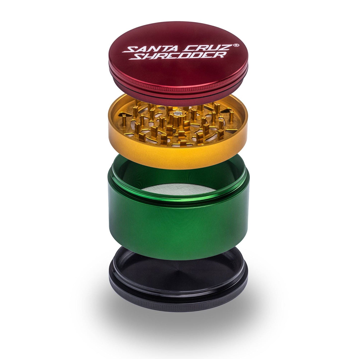 SANTA CRUZ SHREDDER Aluminum 4 Piece Jumbo Grinders