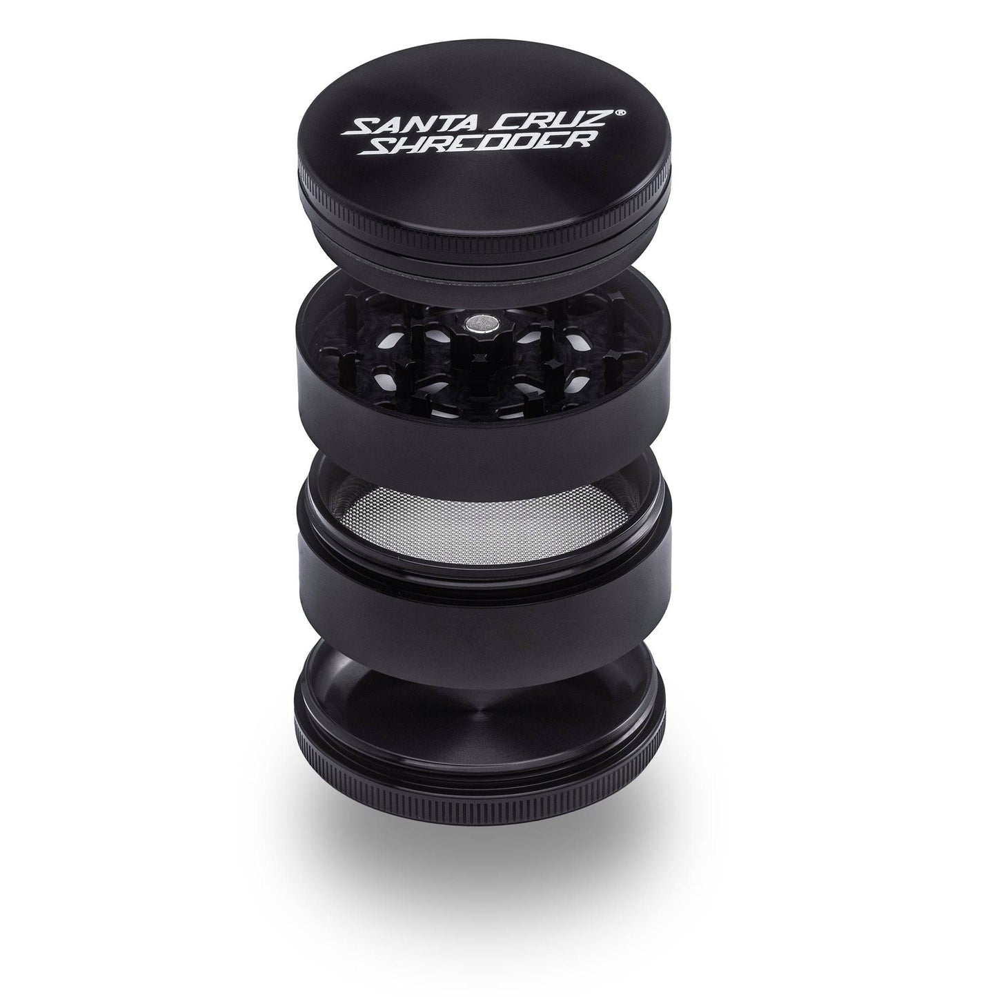 SANTA CRUZ SHREDDER Aluminum 4 Piece Large Grinders