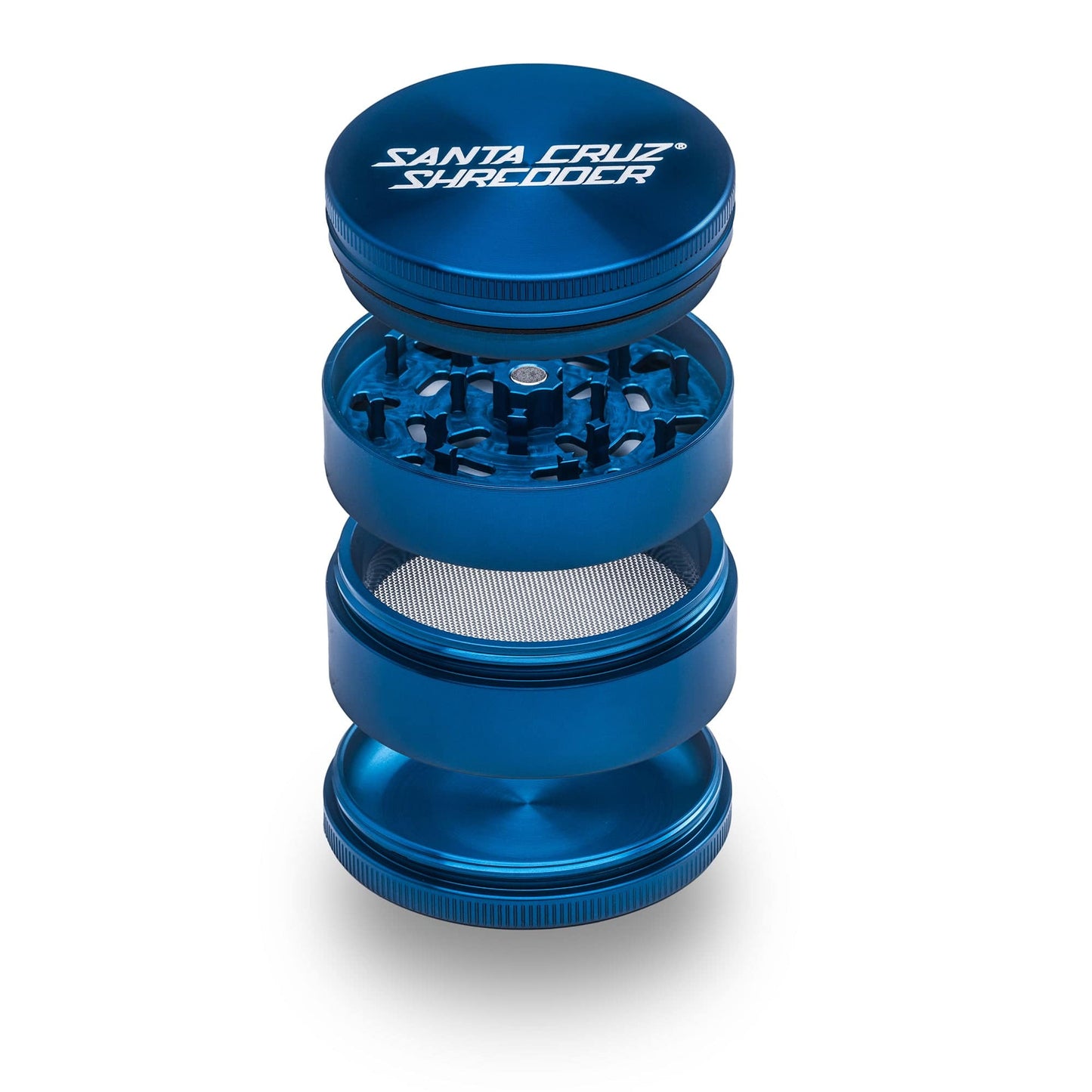 SANTA CRUZ SHREDDER Aluminum 4 Piece Large Grinders