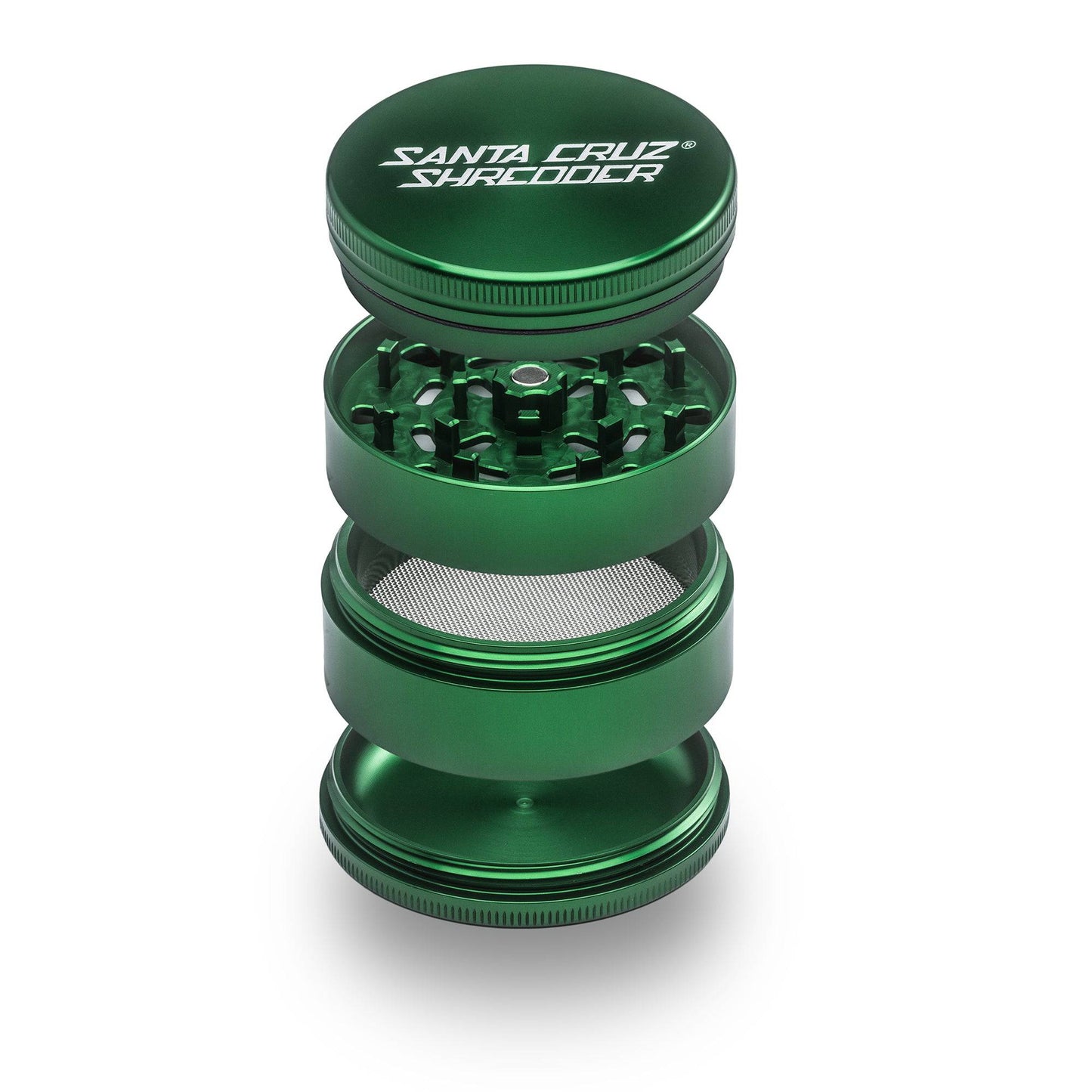 SANTA CRUZ SHREDDER Aluminum 4 Piece Large Grinders