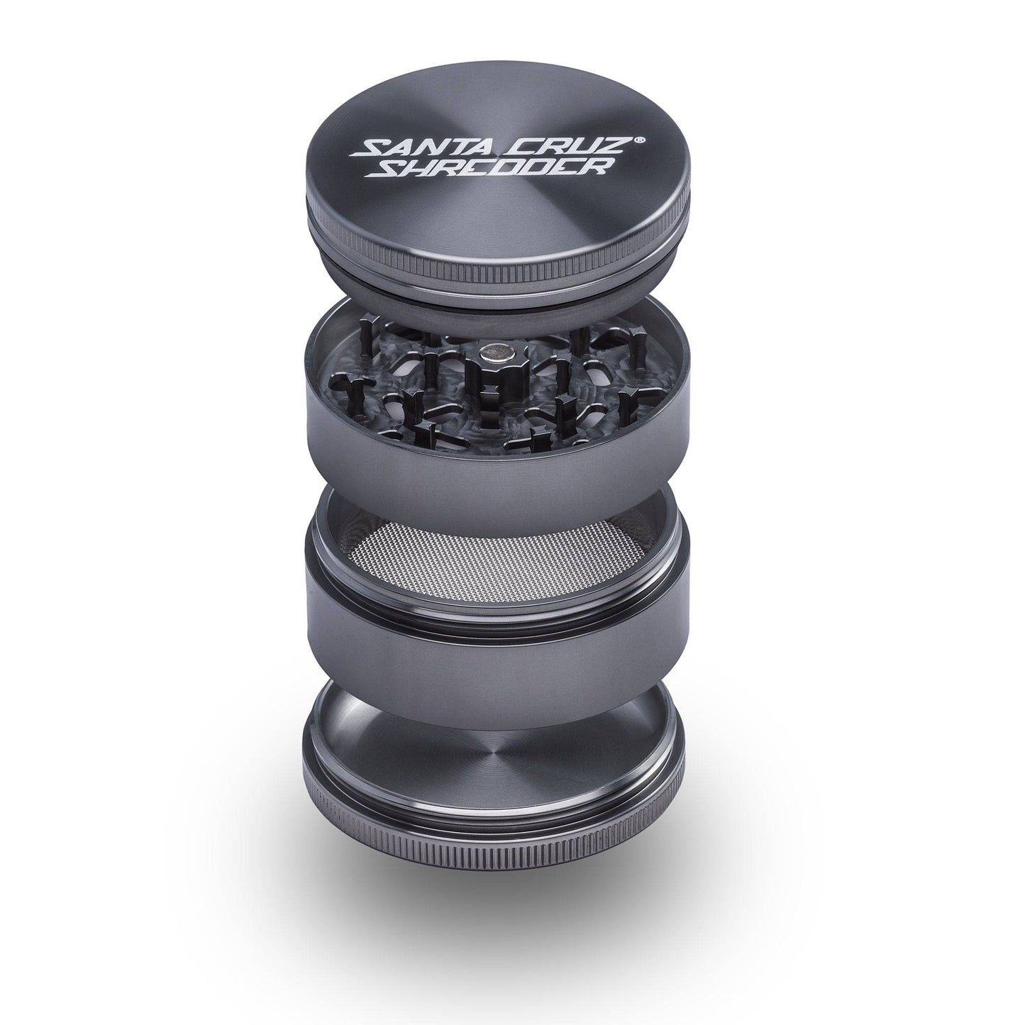 SANTA CRUZ SHREDDER Aluminum 4 Piece Large Grinders