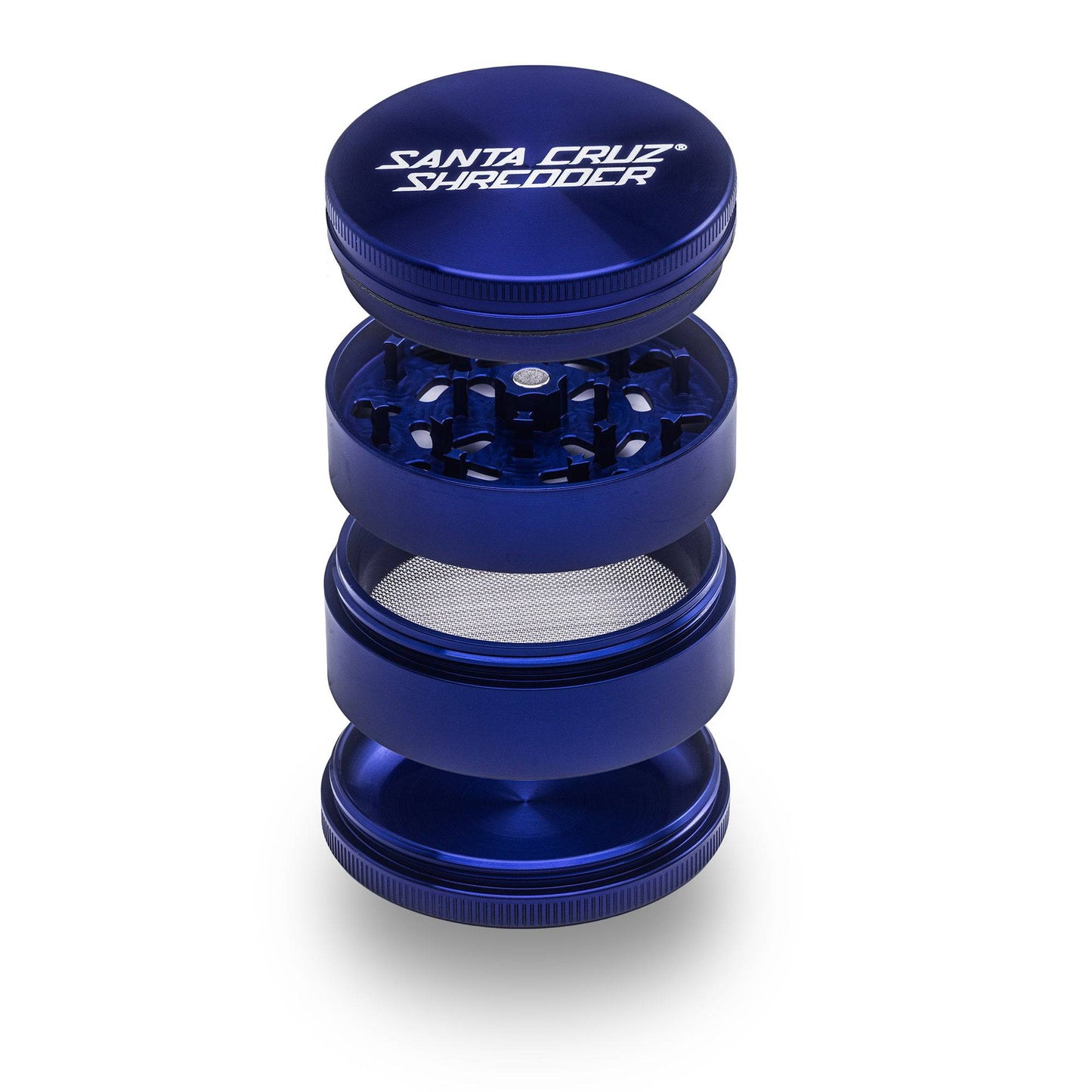 SANTA CRUZ SHREDDER Aluminum 4 Piece Large Grinders