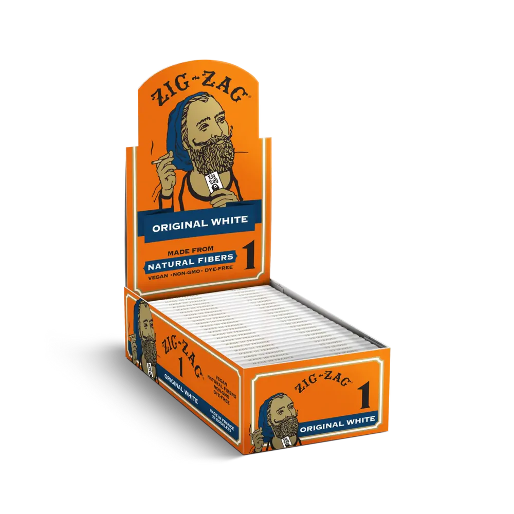ZIG ZAG ORIGINAL WHITE 7OMM ROLLING PAPER