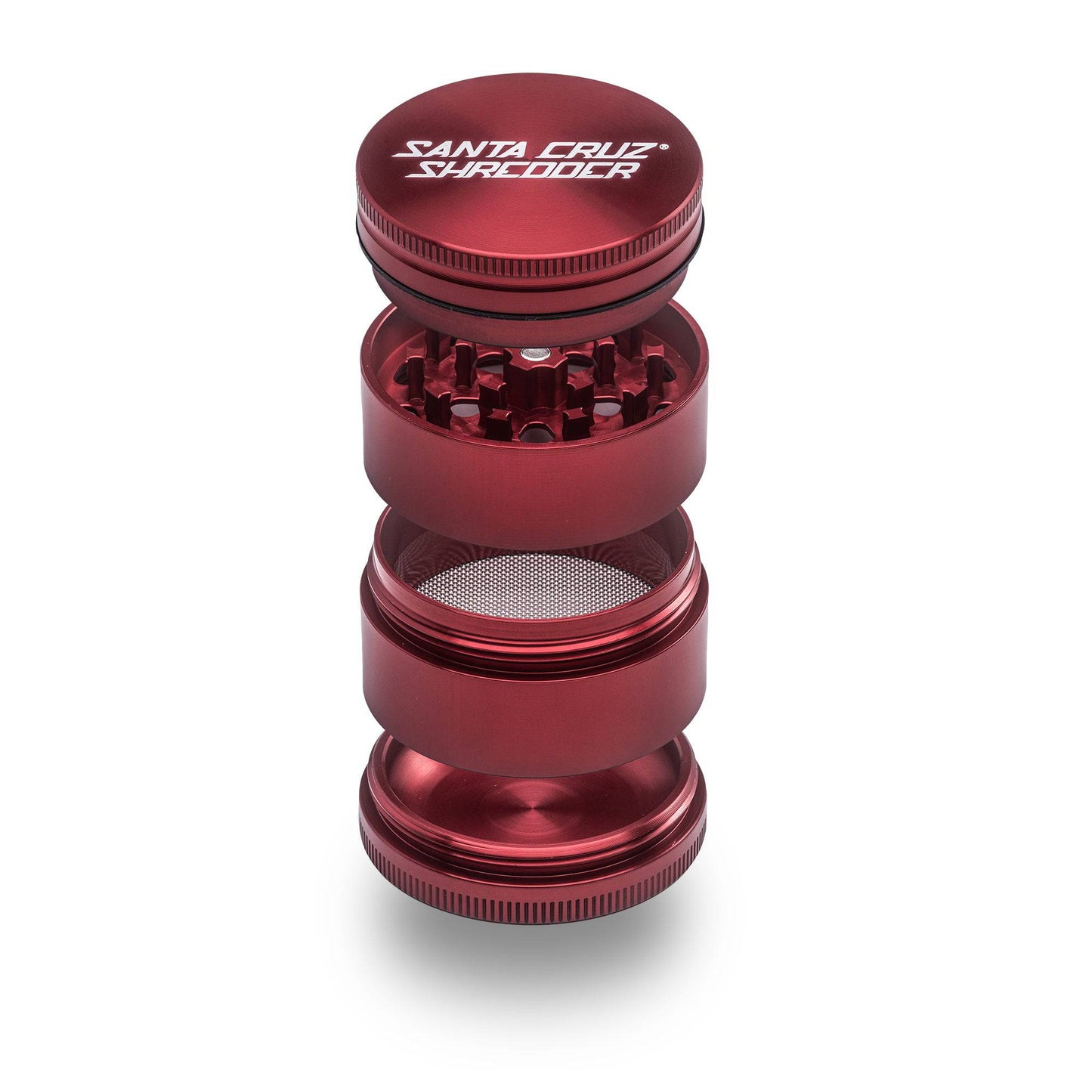 SANTA CRUZ SHREDDER Aluminum 4 Piece Medium Grinders