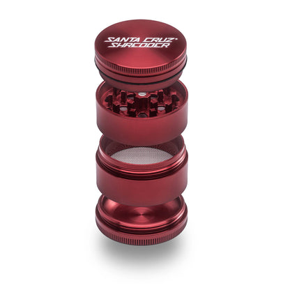 SANTA CRUZ SHREDDER Aluminum 4 Piece Medium Grinders