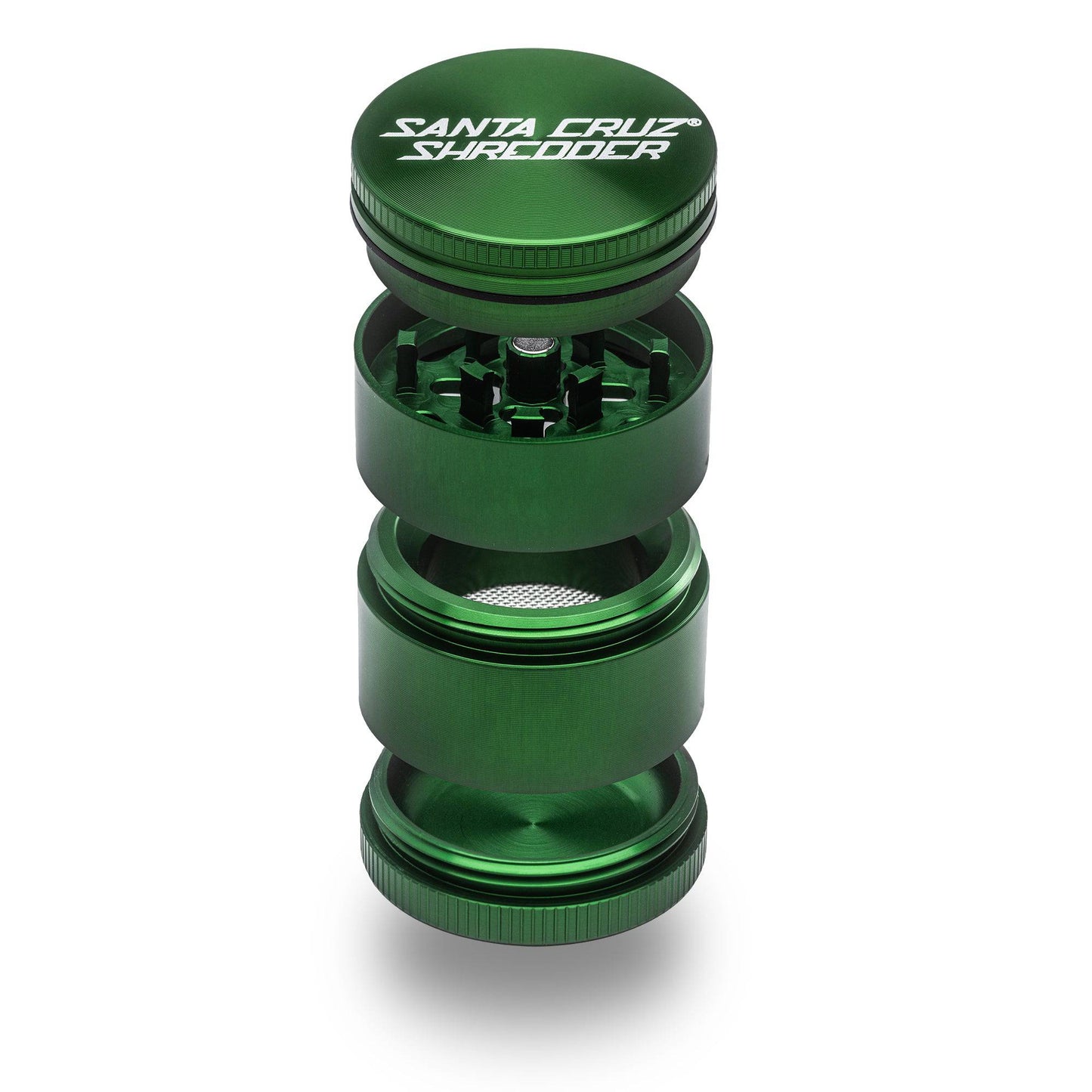 SANTA CRUZ SHREDDER Aluminum 4 Piece Small Grinders