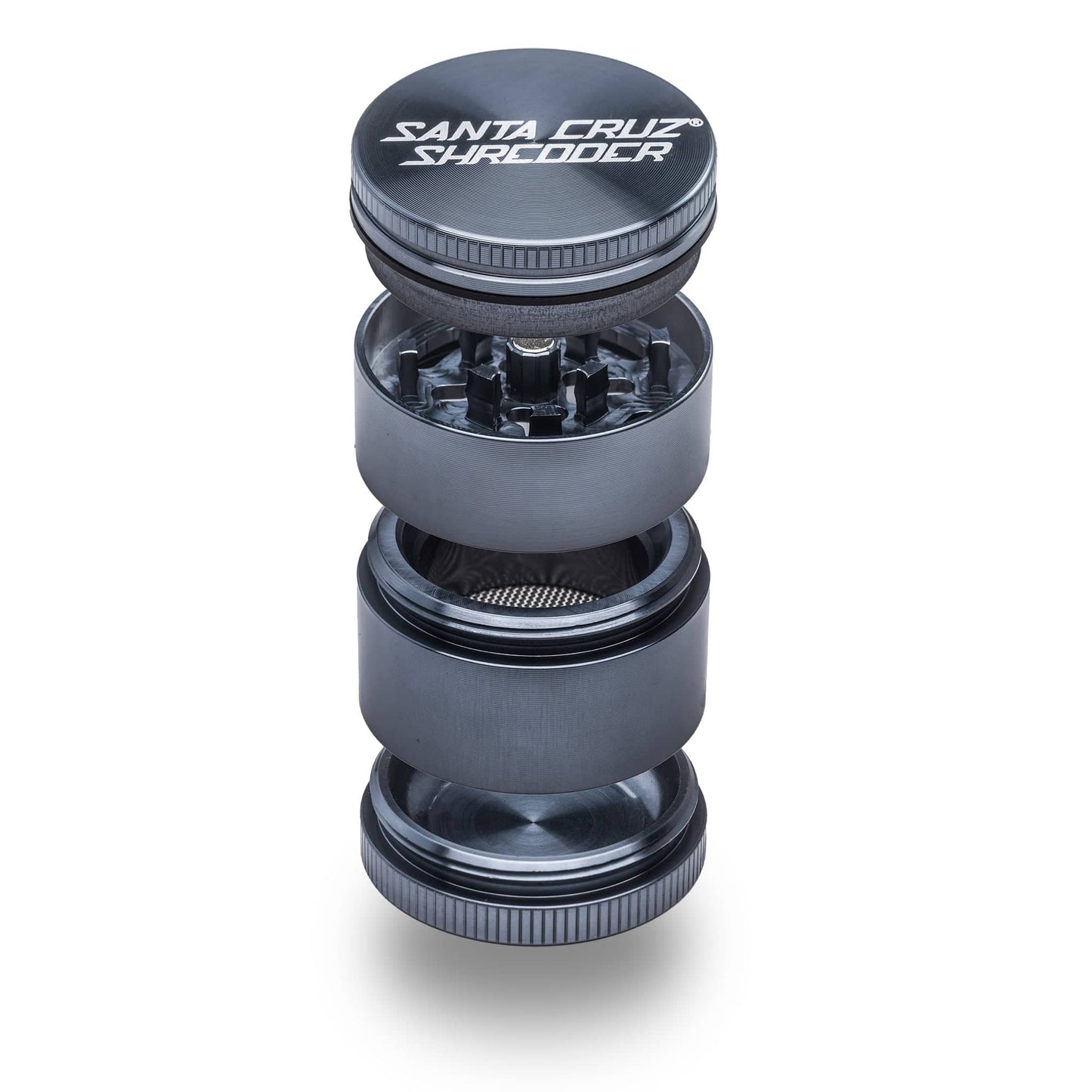 SANTA CRUZ SHREDDER Aluminum 4 Piece Small Grinders