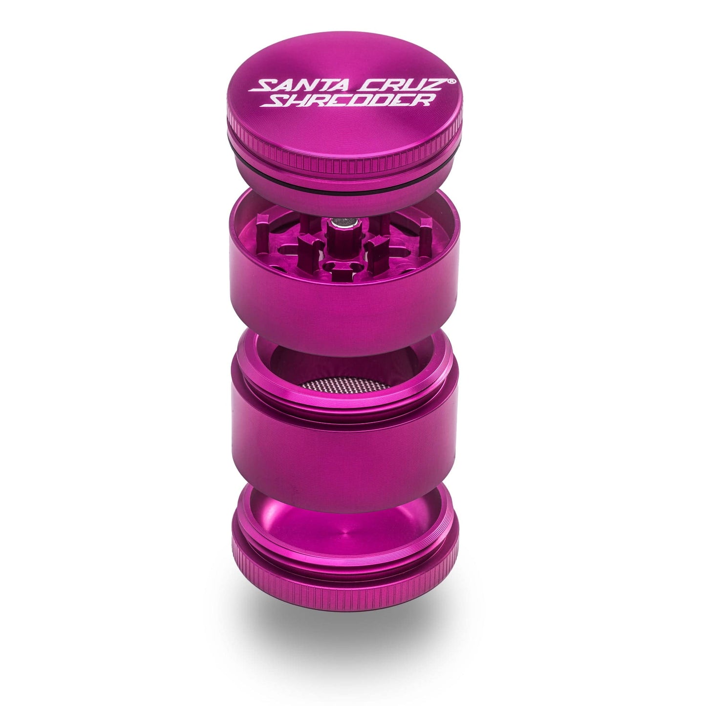 SANTA CRUZ SHREDDER Aluminum 4 Piece Small Grinders
