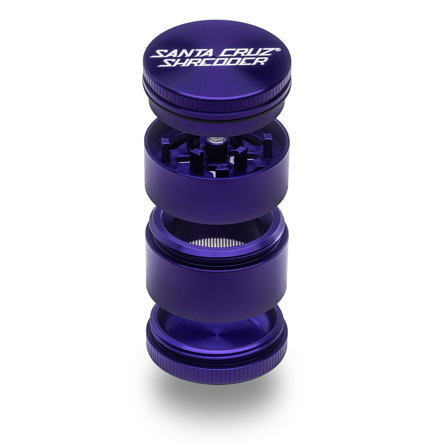 SANTA CRUZ SHREDDER Aluminum 4 Piece Small Grinders