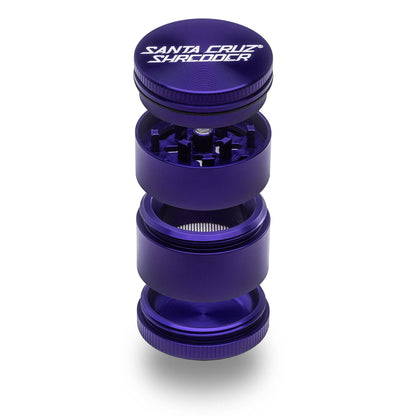 SANTA CRUZ SHREDDER Aluminum 4 Piece Small Grinders