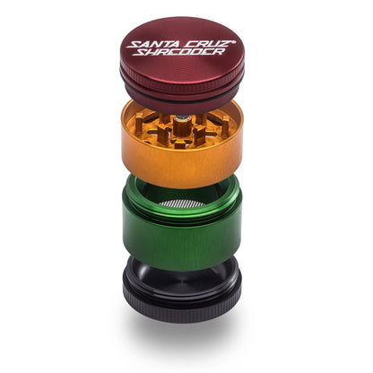 SANTA CRUZ SHREDDER Aluminum 4 Piece Small Grinders