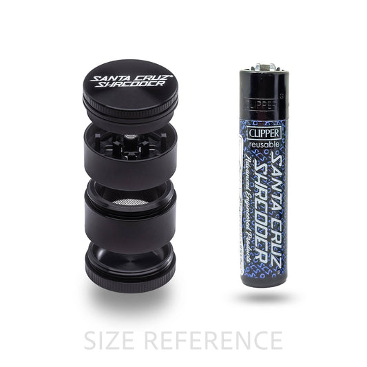 SANTA CRUZ SHREDDER Aluminum 4 Piece Small Grinders