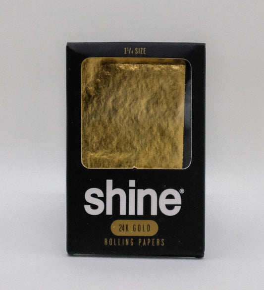 SHINE 1/4 24K GOLD ROLLING PAPER