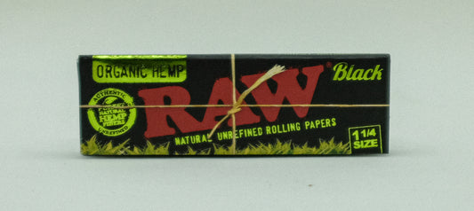 RAW ORGANIC HEMP 1 1/4 SIZE ROLLING PAPER