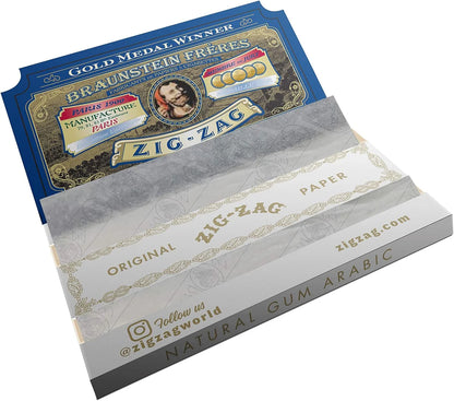 ZIG ZAG ORIGINAL WHITE 7OMM ROLLING PAPER