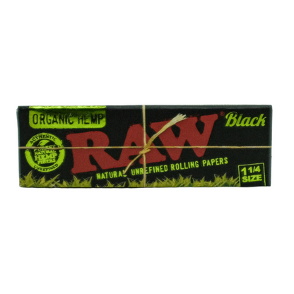 RAW ORGANIC HEMP 1 1/4 SIZE ROLLING PAPER