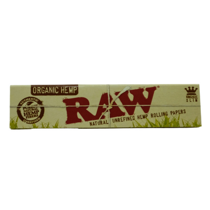 RAW ORGANIC HEMP SLIM KING SIZE ROLLING PAPER
